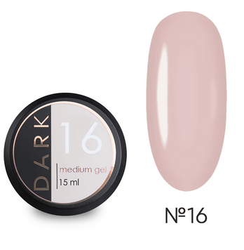 DARK Medium Gel №16, 15ml 16322 фото