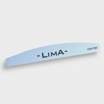 Двухсторонняя пилочка для ногтей, для маникюра LimA - 100/180 18196 фото