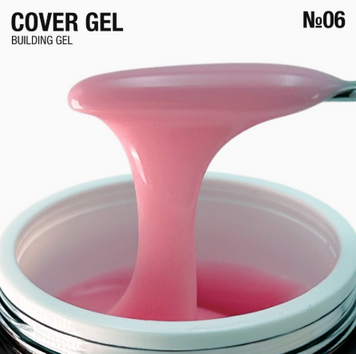 Гель для нарощування "Cover Gel" 30г №06 - lox 5906935707500 фото