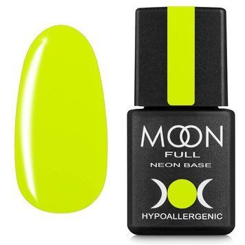 MOON FULL Neon Rubber Base, 8 ml №01 12768 фото