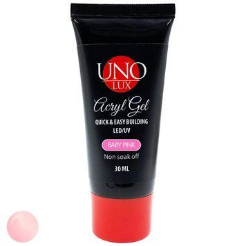 Акрил-гель UNO Baby Pink 30 ml 6781 фото