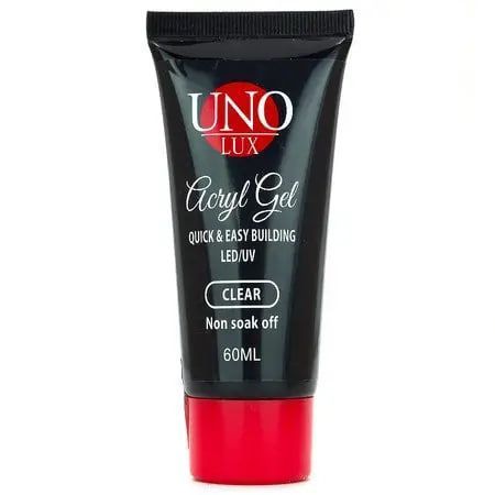 Акрил-гель UNO Clear 60 ml 15823 фото