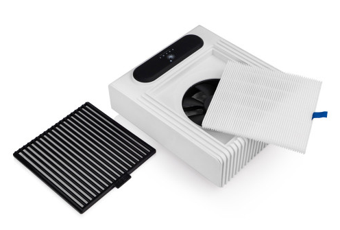 Вытяжка для маникюра BUCOS CYCLONE V1 на 100W, Белая (гарантия 6 мес) 2099 фото