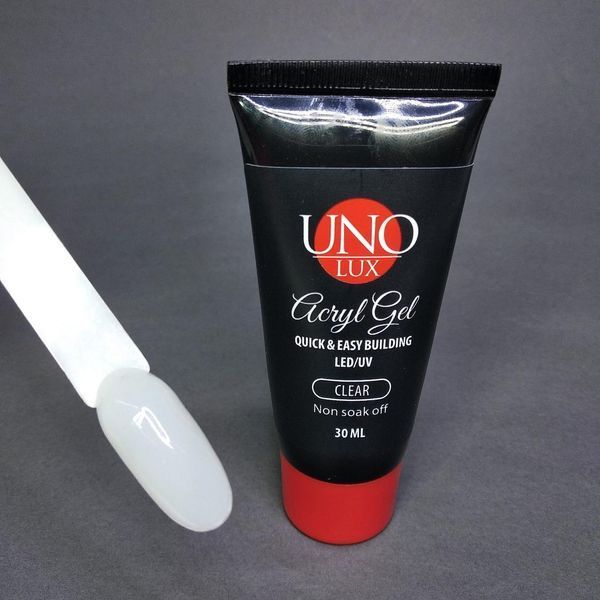 Акрил-гель UNO Clear 30 ml 6779 фото
