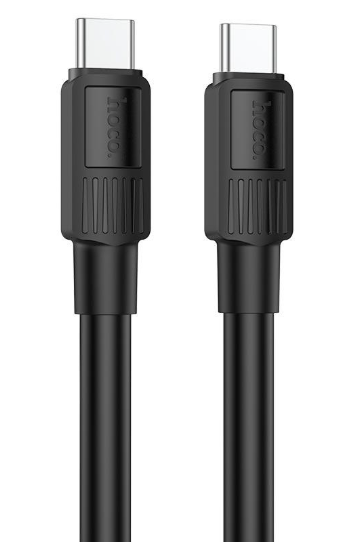 Кабель HOCO X84 Type-C to Type-C Solid PD 60W 1м (Чорний) 22805 фото