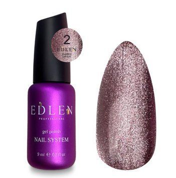 Edlen Sparkle Cat Eye 9ml №2 18847 фото