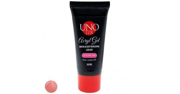 Акрил-гель UNO Golden Tan 30 ml 6780 фото