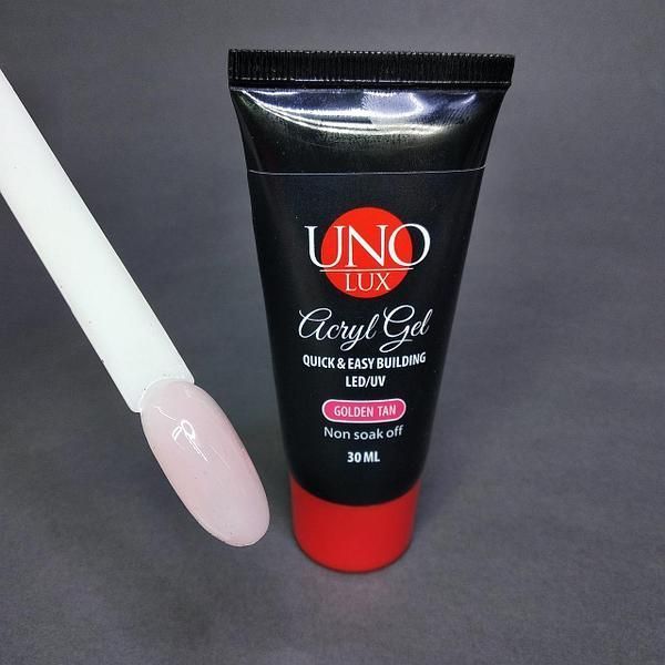 Акрил-гель UNO Golden Tan 30 ml 6780 фото