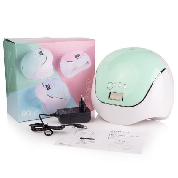 Лампа SUN BQ-V5 MACAROON GREEN 120w (гарантия 3 месяца) 11164 фото