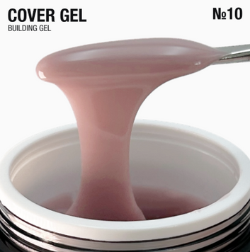 Гель для нарощування "Cover Gel" 30г №10 - ashrose 5906935707548 фото