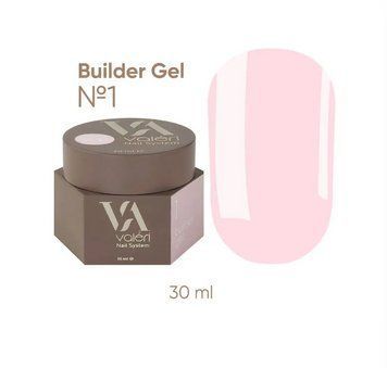 Valeri NEW Builder Gel 30ml №01 NVBG30-001 фото