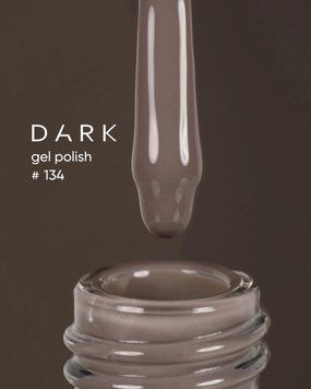 Гель лак Dark 134, 6ml 17821 фото