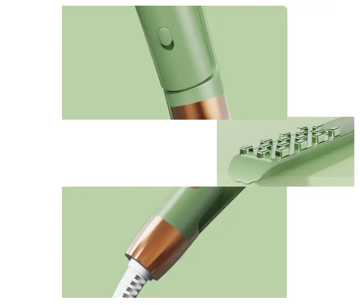 Щипці для надання об'єму та завивки волосся HAIR CLIPPER XL-618 Зелений 21624 фото