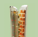 Щипці для надання об'єму та завивки волосся HAIR CLIPPER XL-618 Зелений 21624 фото 6