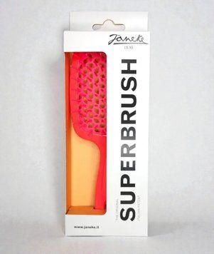 Janeke Superbrush the original расческа продувная, щетка для волос кораллового цвета 82SP226 PFL фото