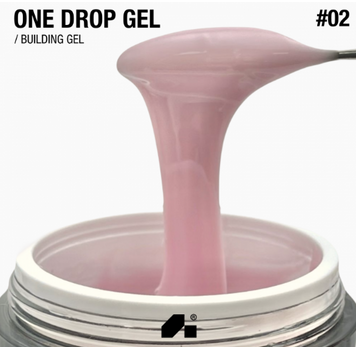Гель для нарощування "One Drop Gel" 30г №02 - ballerina pink 2101400443669 фото