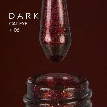 Гель лак Dark Cat Eye 06, 10ml 16681 фото