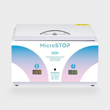 Високотемпературна сухожарова шафа для стерилізації Microstop M3+ (гарантія 18 міс) 21032 фото