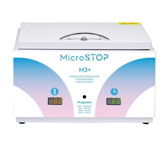 Високотемпературна сухожарова шафа для стерилізації Microstop M3+ (гарантія 18 міс) 21032 фото