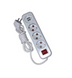 Подовжувач 3 розетки 2 м + 2USB 22061 фото 2