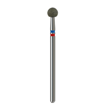 Фреза алмазна Куля 040 (blue + red) Premium 17683 фото