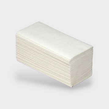 Паперові рушники Білі V Medium 1шар 150шт 18310 фото