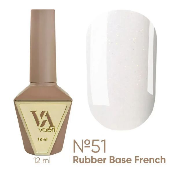 Valeri Rubber Base French, 12ml №051 NVFB12-51 фото