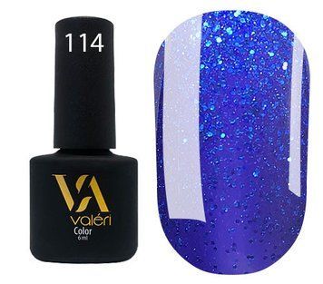 Гель лак Valeri №114, 6ml VA114 фото