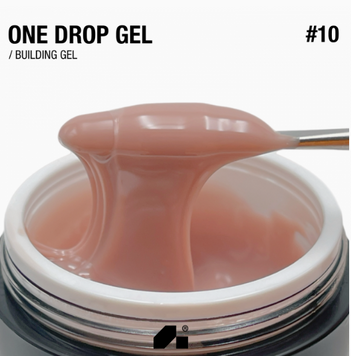 Гель для нарощування "One Drop Gel" 30г №10 - brown sugar 2101400445540 фото
