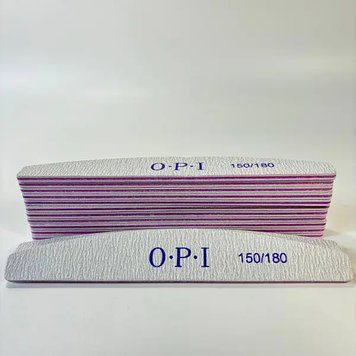 Пилочки для маникюра OPI 150/180, 25шт в упаковке 17119 фото