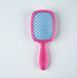Janeke Superbrush the original гребінець продувна, щітка для волосся малинового кольору з синім 86SP226 FUX фото 1