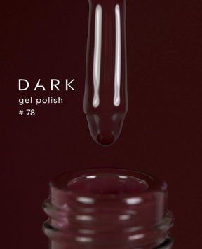 Гель лак Dark 078, 6ml 19459 фото
