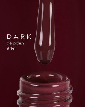 Гель лак Dark 141, 6ml 20828 фото