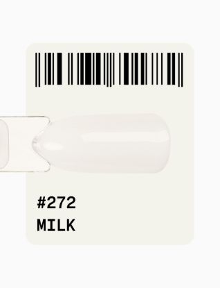  Зображення Гель-лак "Gel Polish" 12мл №272 - milk 