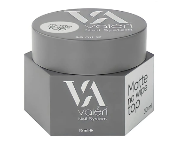  Зображення Valeri Top Matt Non Wipe, 30ml 
