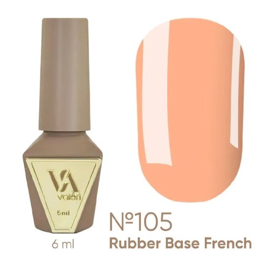  Зображення Valeri Rubber Base French, 12ml №105 