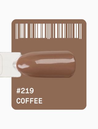  Зображення Гель-лак "Gel Polish" 12мл №219 - coffee 