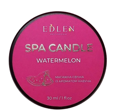  Зображення Spa-свічка Edlen Watermelon. 30ml 