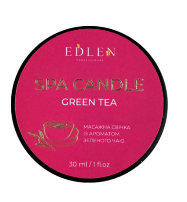  Зображення Spa-свічка Edlen Green Tea. 30ml 
