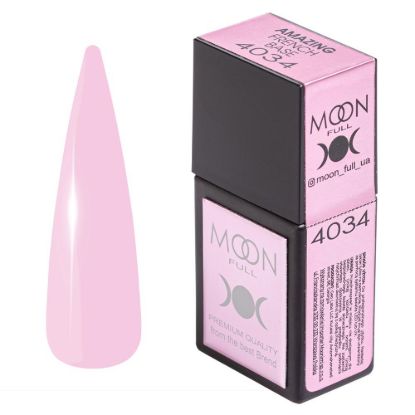  Зображення Moon Amazing French base 12ml №4034 