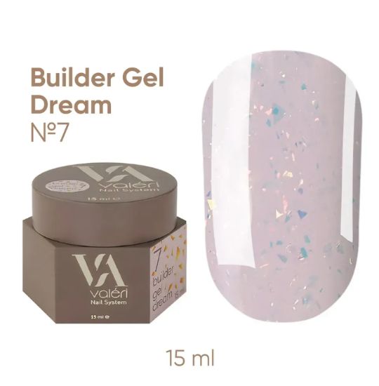  Зображення Valeri NEW Builder Gel Dream 15ml №07 