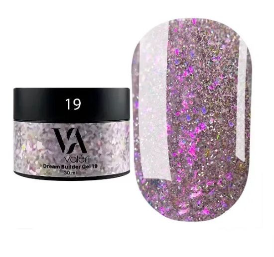  Зображення Valeri Dream Builder Gel 15ml №019 