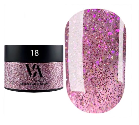  Зображення Valeri Dream Builder Gel. №018 30ml 