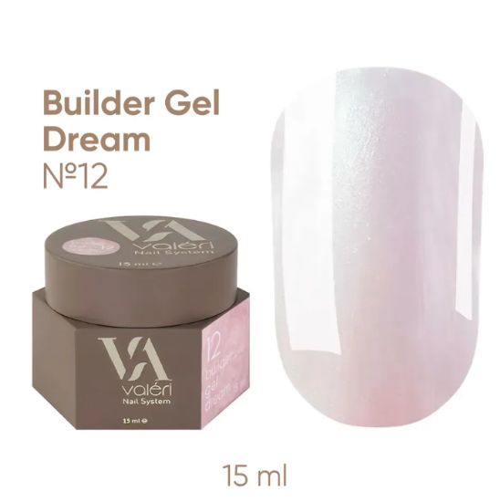  Зображення Valeri NEW Builder Gel Dream 15ml №12 