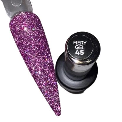  Зображення Гель-лак SAGA Fiery gel №45 