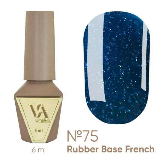  Зображення Valeri Rubber Base French, 6ml №075 