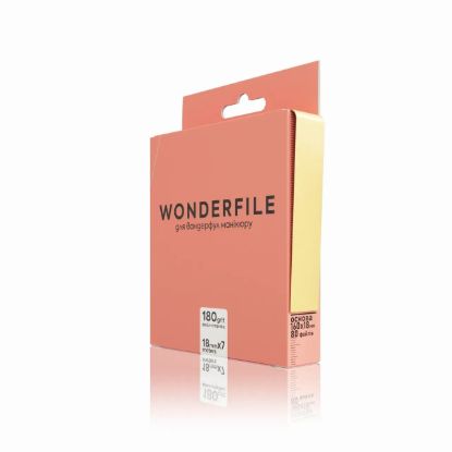  Зображення Змінні файл-стрічка для пилки Wonderfile 160*18 180гр 