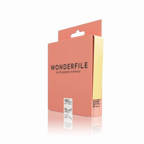  Зображення Змінні файл-стрічка для пилки Wonderfile 160*18 180гр 