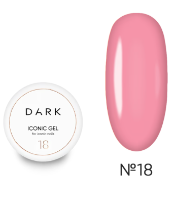  Зображення DARK Iconic Gel №18, 30ml 