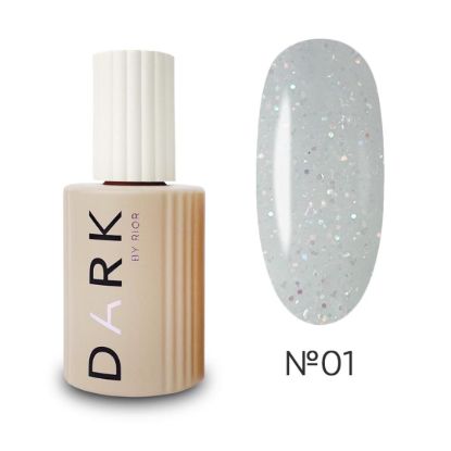  Зображення DARK PRO base Shine 01, 15ml 